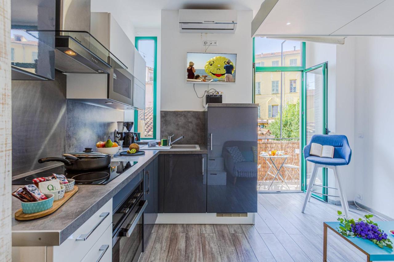 Cassini Gt - 1 Bedroom - Balcony - Place Garibaldi Nice Dış mekan fotoğraf
