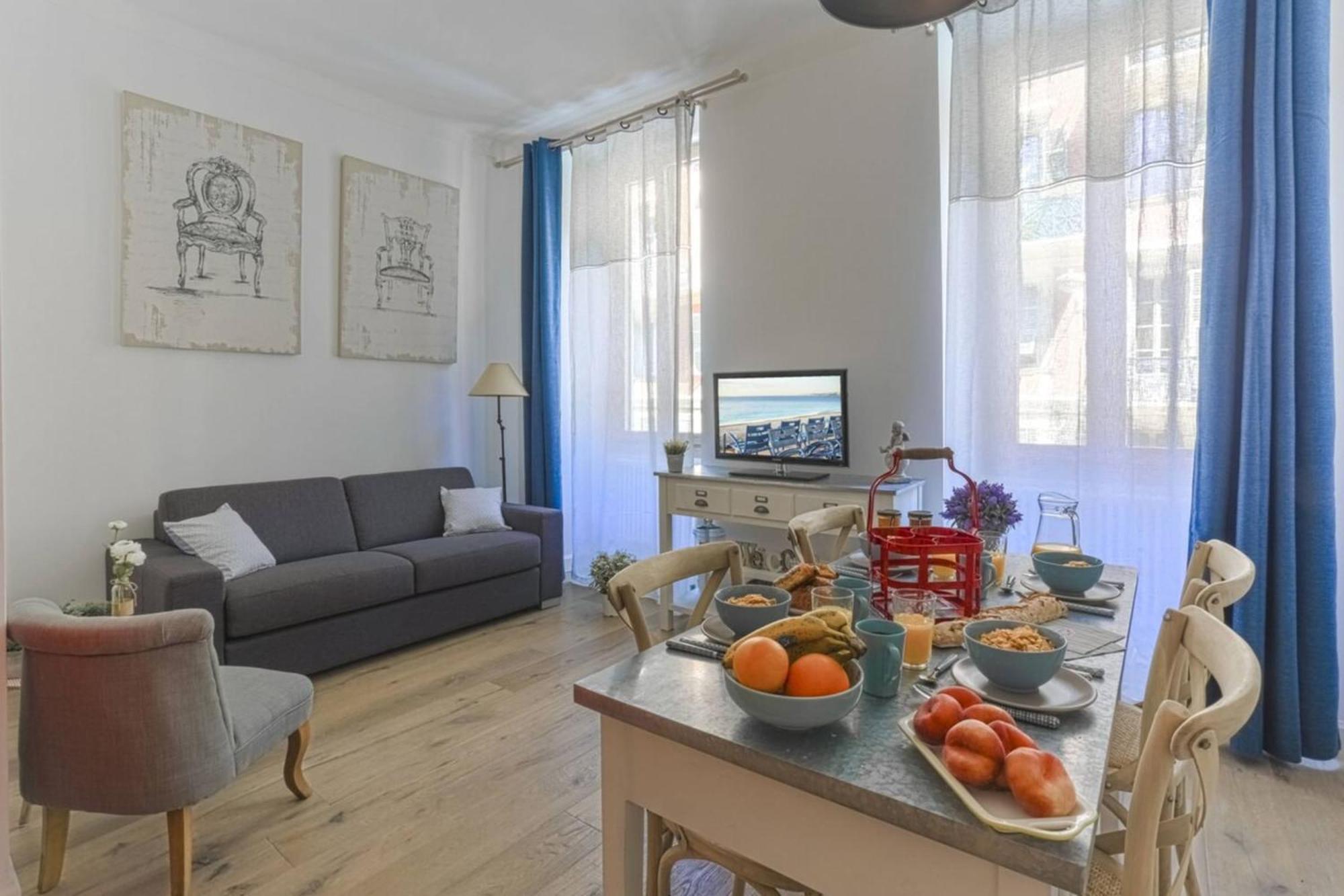 Cassini Gt - 1 Bedroom - Balcony - Place Garibaldi Nice Dış mekan fotoğraf