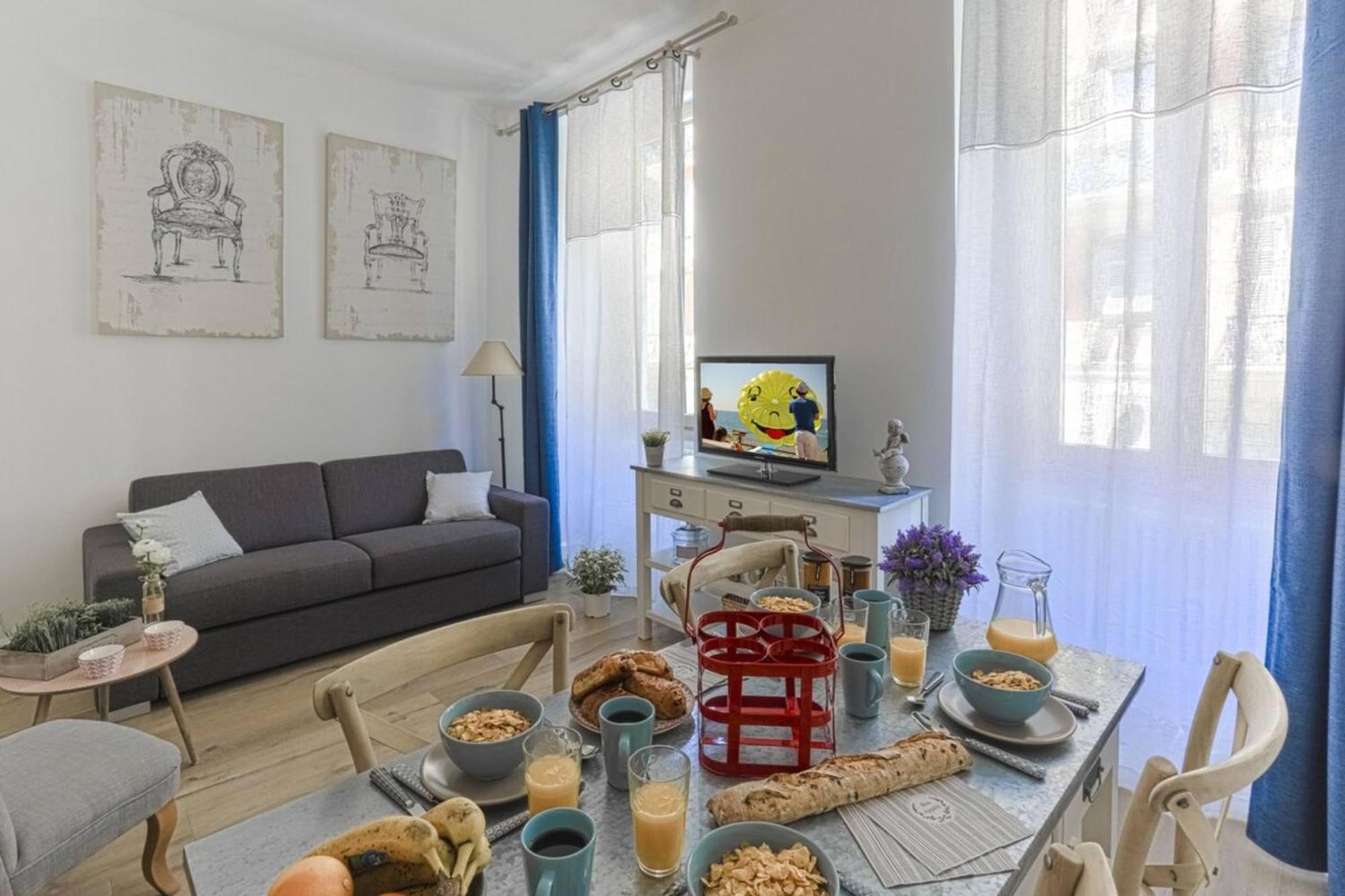 Cassini Gt - 1 Bedroom - Balcony - Place Garibaldi Nice Dış mekan fotoğraf